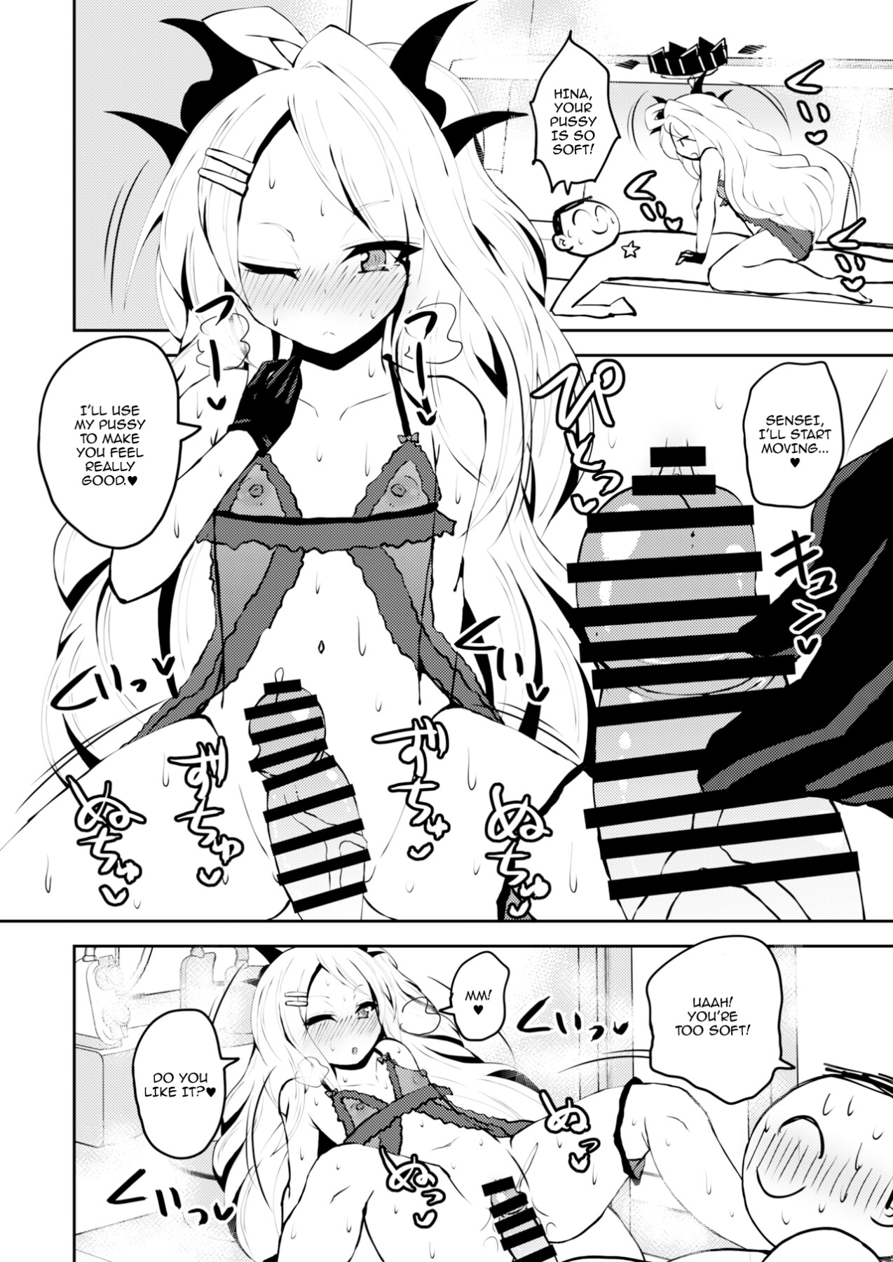 Hentai Manga Comic-I'm Cumming! Blue Archive Sex Industry Club-Read-5